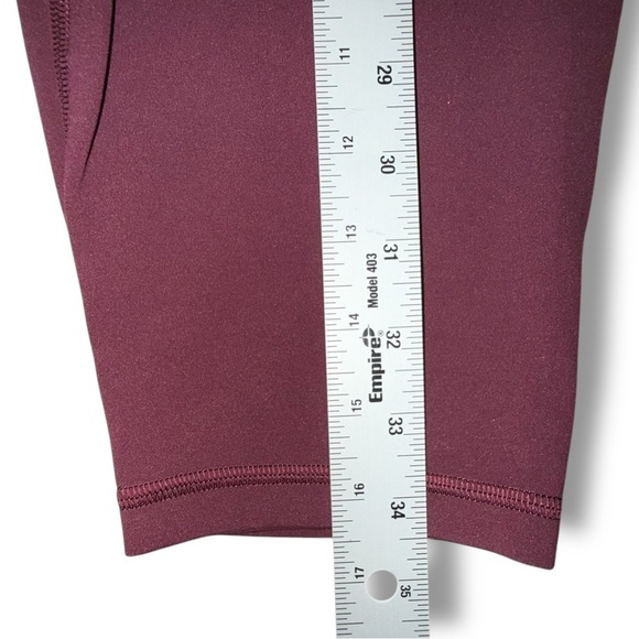LULULEMON Align High-Rise Pant with Pockets 25 - Size 16 Garnet - Picture 9 of 10